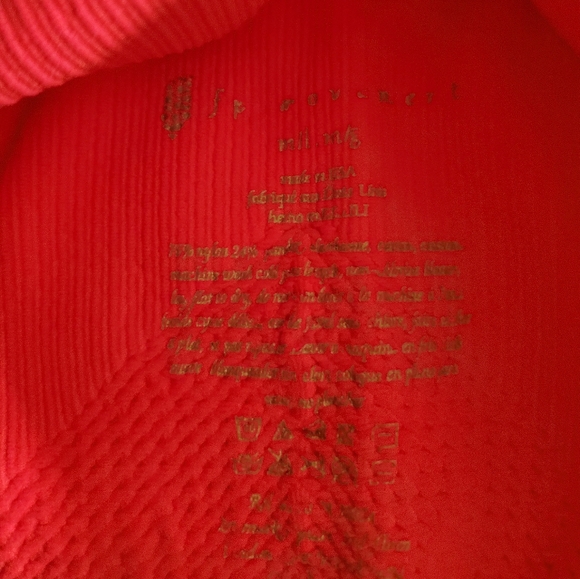 🤩New free people good karma neon pink running shorts size M/L - Picture 6 of 6